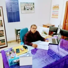 Dr K.K.Gupta -joined as director Central Library and Department of Library & Information Science